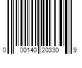 Barcode Image for UPC code 000140203309