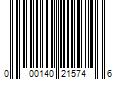 Barcode Image for UPC code 000140215746