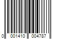 Barcode Image for UPC code 00014100047803