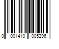 Barcode Image for UPC code 00014100052951