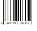 Barcode Image for UPC code 00014100074120