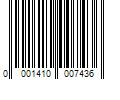 Barcode Image for UPC code 00014100074359