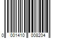 Barcode Image for UPC code 00014100082033