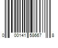 Barcode Image for UPC code 000141586678