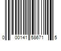 Barcode Image for UPC code 000141586715