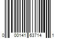 Barcode Image for UPC code 000141637141