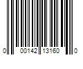 Barcode Image for UPC code 000142131600