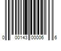 Barcode Image for UPC code 000143000066