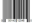 Barcode Image for UPC code 000143120450