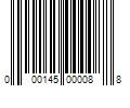 Barcode Image for UPC code 000145000088