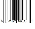 Barcode Image for UPC code 000147264181