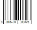 Barcode Image for UPC code 00014800000238