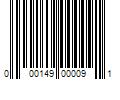 Barcode Image for UPC code 000149000091