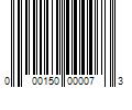 Barcode Image for UPC code 000150000073