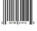 Barcode Image for UPC code 000150314125