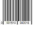 Barcode Image for UPC code 00015100800146