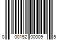 Barcode Image for UPC code 000152000095