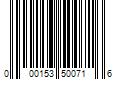 Barcode Image for UPC code 000153500716