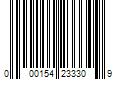 Barcode Image for UPC code 000154233309