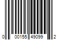 Barcode Image for UPC code 000155490992