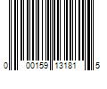 Barcode Image for UPC code 000159131815