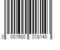 Barcode Image for UPC code 00016000181489. Product Name: GENERAL MILLS SALES INC. Fiber One 70 Calorie Soft-Baked Bars  Cinnamon Coffee Cake  18 ct