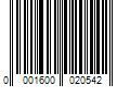 Barcode Image for UPC code 00016000205482