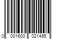 Barcode Image for UPC code 00016000214972