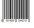 Barcode Image for UPC code 00016000442160