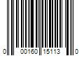 Barcode Image for UPC code 000160151130