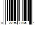 Barcode Image for UPC code 000165811954