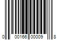 Barcode Image for UPC code 000166000098