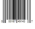 Barcode Image for UPC code 000167491437