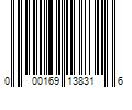 Barcode Image for UPC code 000169138316