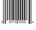 Barcode Image for UPC code 000170000084