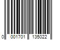 Barcode Image for UPC code 0001701135022