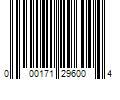 Barcode Image for UPC code 000171296004