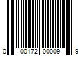 Barcode Image for UPC code 000172000099