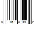 Barcode Image for UPC code 000173831432