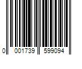 Barcode Image for UPC code 000173959909615