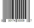 Barcode Image for UPC code 000174000097