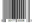 Barcode Image for UPC code 000177000063