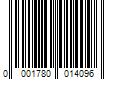 Barcode Image for UPC code 00017800140980