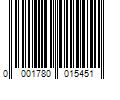 Barcode Image for UPC code 00017800154529