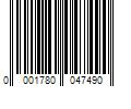 Barcode Image for UPC code 00017800474900