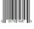 Barcode Image for UPC code 000179743579