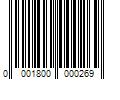 Barcode Image for UPC code 00018000002603