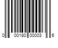 Barcode Image for UPC code 000180000036