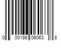 Barcode Image for UPC code 000186060638