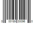 Barcode Image for UPC code 000189300960